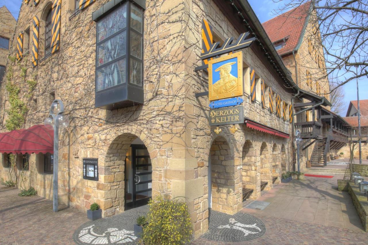 Herzogskelter Restaurant Hotel Güglingen Eksteriør billede