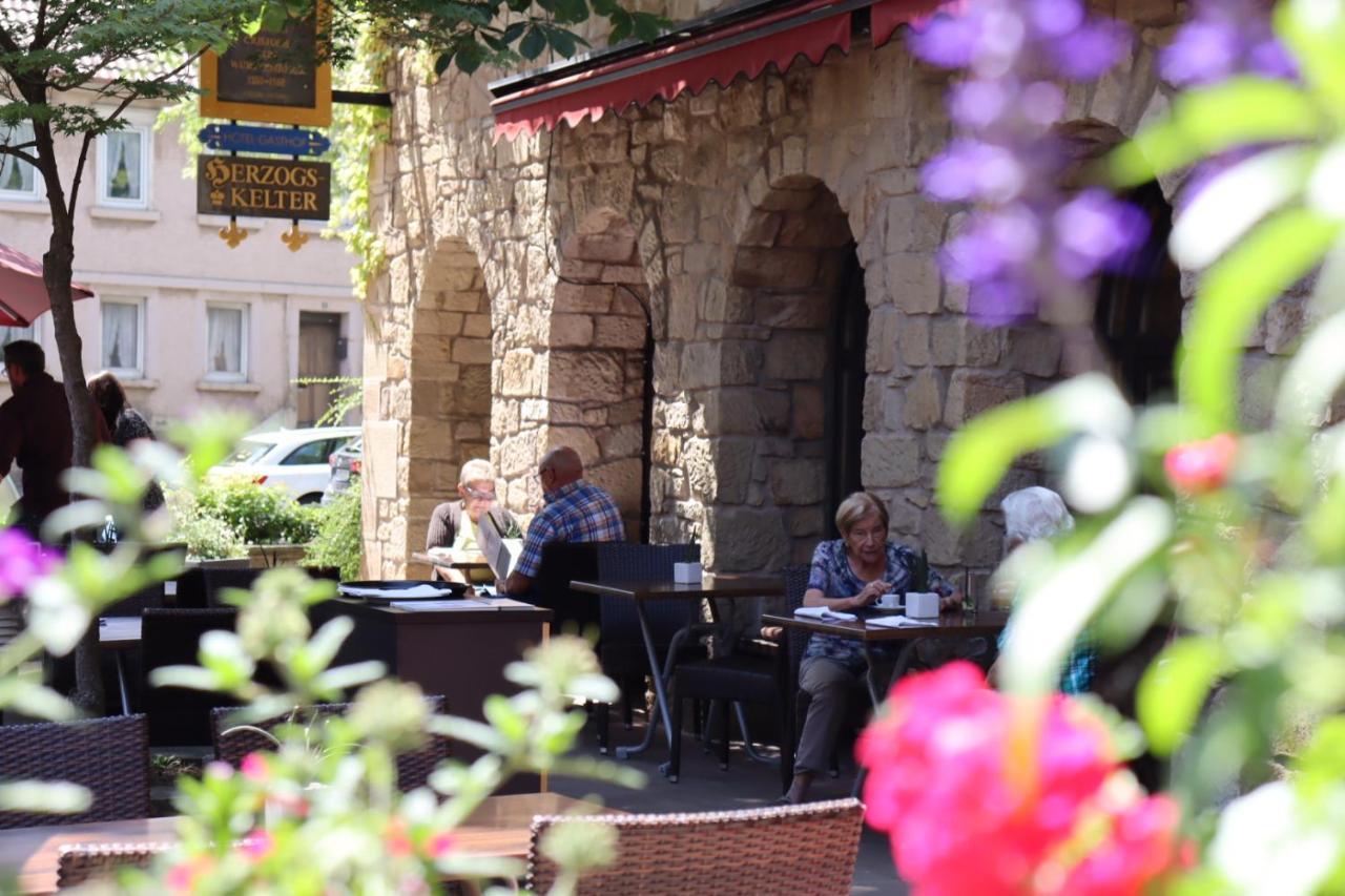 Herzogskelter Restaurant Hotel Güglingen Eksteriør billede