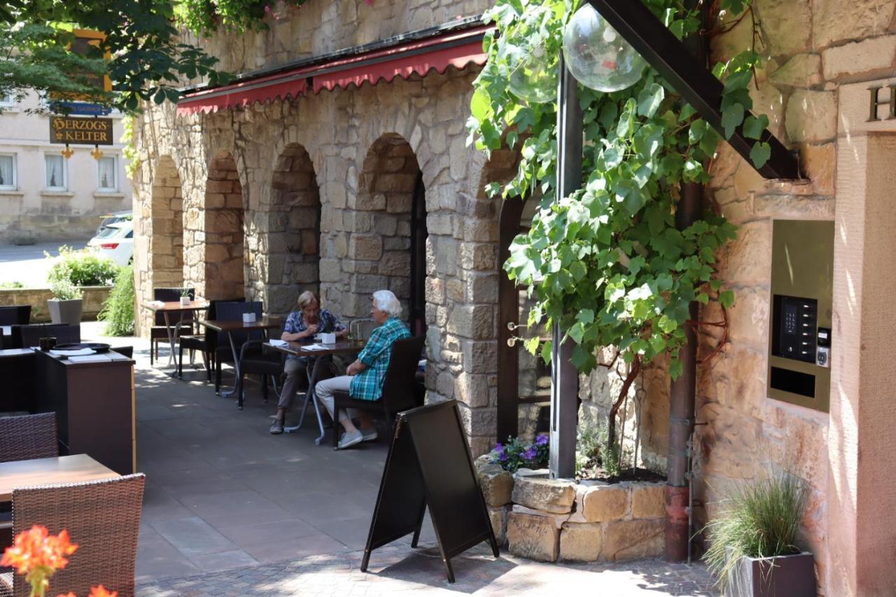 Herzogskelter Restaurant Hotel Güglingen Eksteriør billede